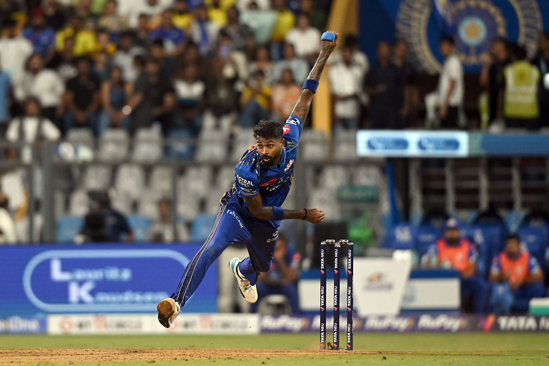 Hardik Pandya said it was a perfect game for MI - Source: Getty